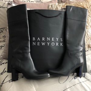 Barneys Women’s Italian Leather Heeled Boots
